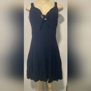 😍Elegant Black Sleeveless Dress Size L😍